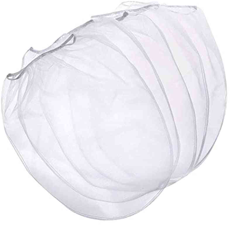 Paint Strainer With Elastic Top Opening White Fine Mesh Filters Bag