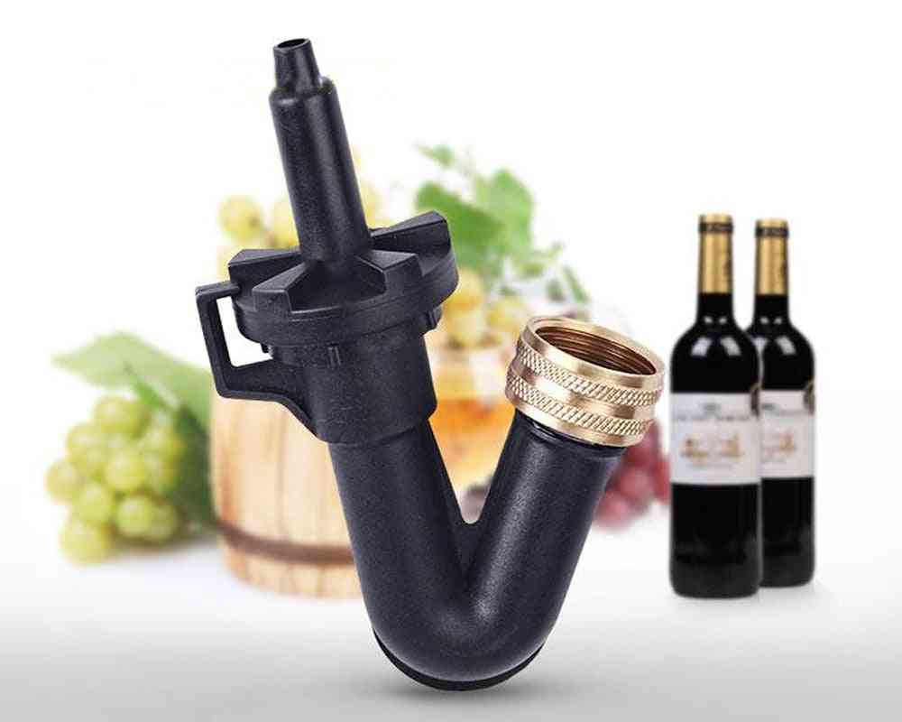 Home Brew Beer Wine Bottle Washer Rinser With Kitchen Faucet Adapter
