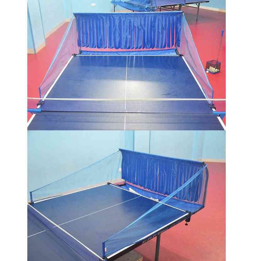 Portable Table Tennis Serve Machine Training Net Rack