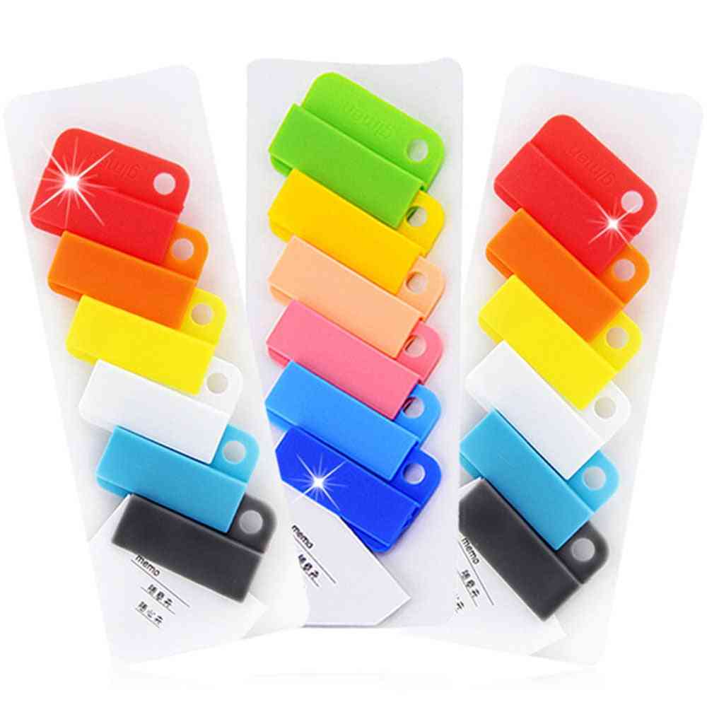 Colorful Easy Clip Mini Cute Paper Clips Folder Memo Paperclips