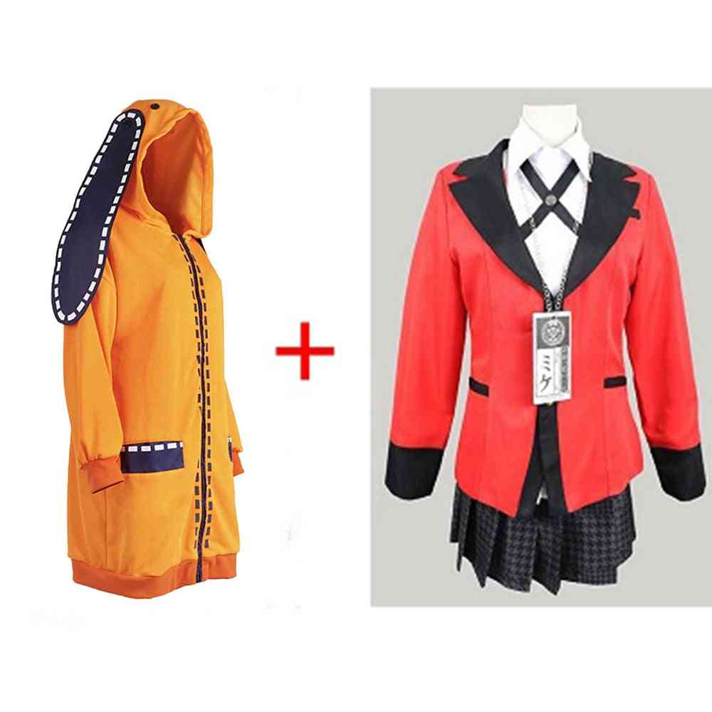 Anime Kakegurui School Girl Jk Uniform Set