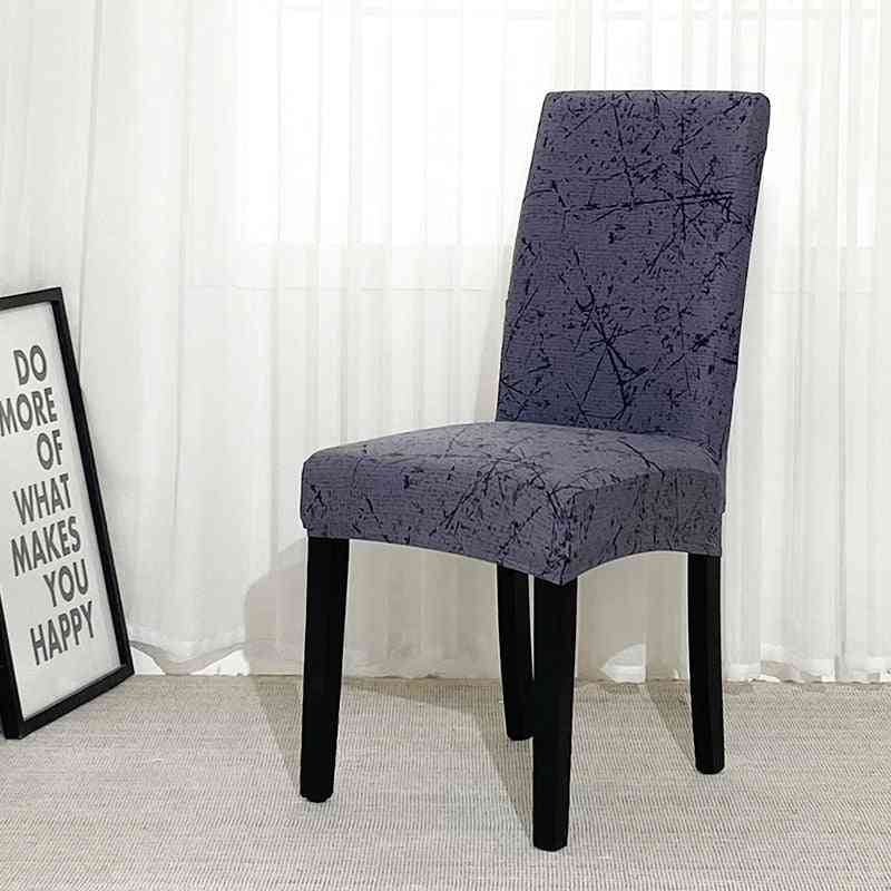 Geometry Spandex Chair Slipcover. Elastic Chair Cover