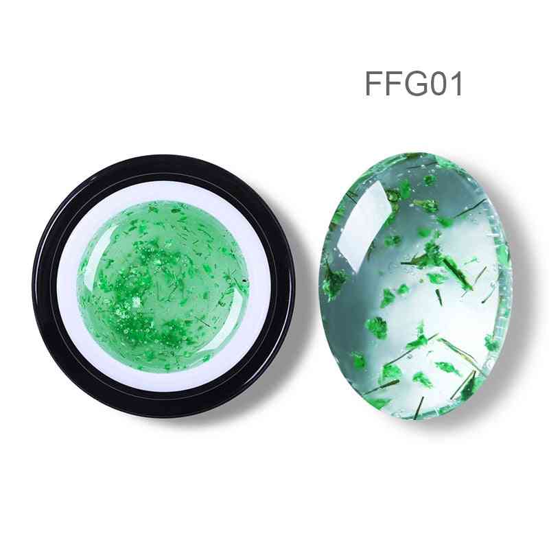 Flower Fairy Uv Gel Nail Polish 5ml Colorful Semi Transparent Soak Off Nail Art Gel
