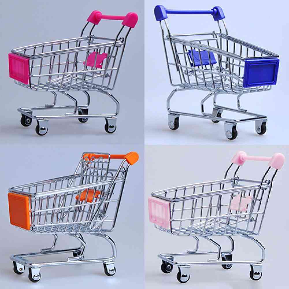 Supermarket Hand Trolley Mini Shopping Cart