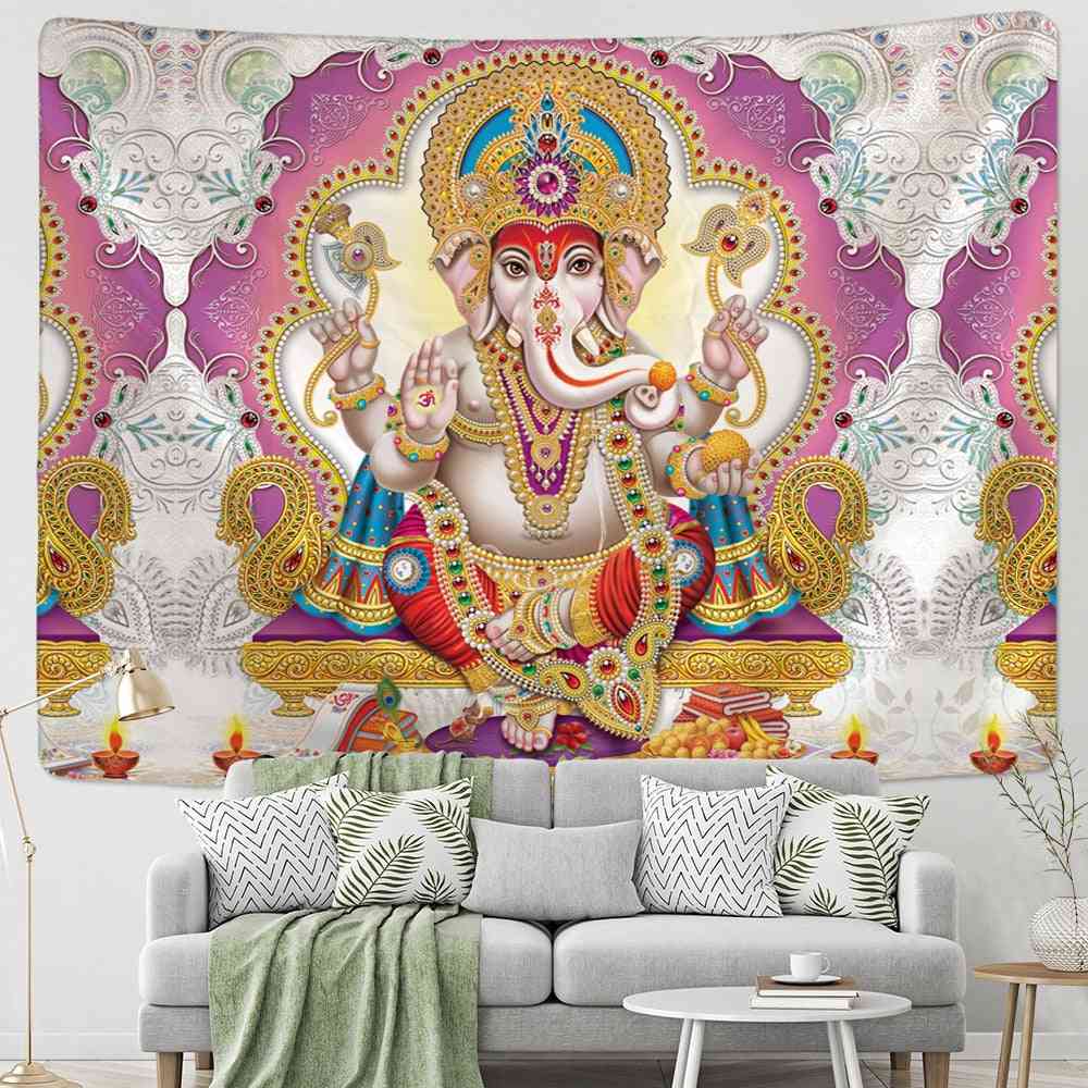 Art Science Fiction Psychedelic Tapestry - 1