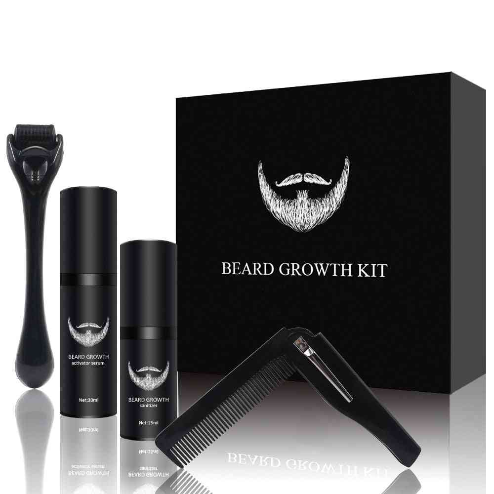 The Men Beard Growth Roller Kit Hair Growth Products