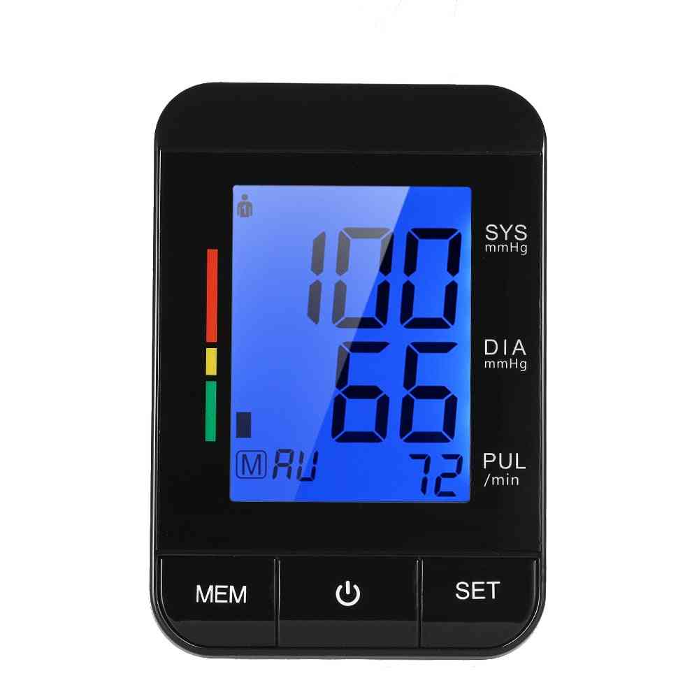 Blood Pressure Monitor Tonometer Arm Sphygmomanometer Meachine