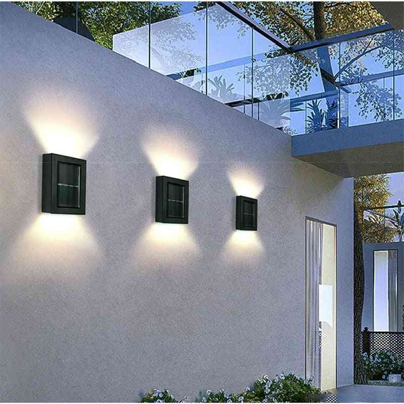 Solar Led Wall Light. Waterproof Anti-corrosion Lamp