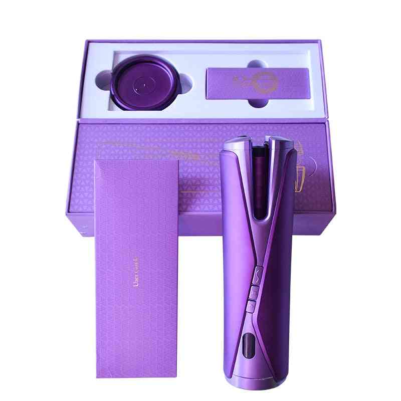 Wireless Automatic Hair Curler Portable Ceramic Curlers Rotating Styling Tool
