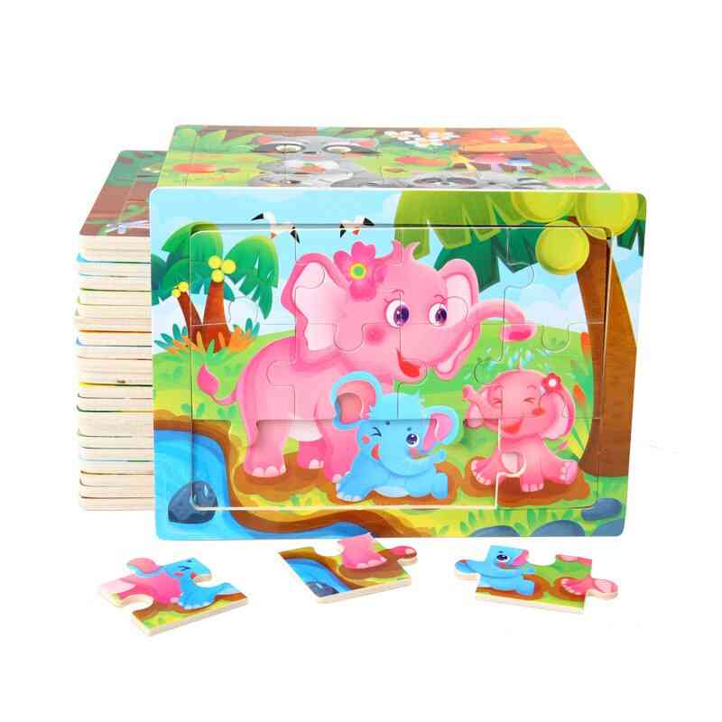 Wooden 3d Puzzle Jigsaw