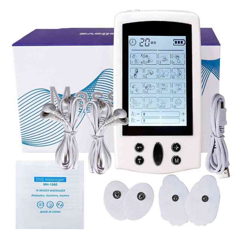 Electrostimulator Body Massage Healthy Care Digital Therapy Machine