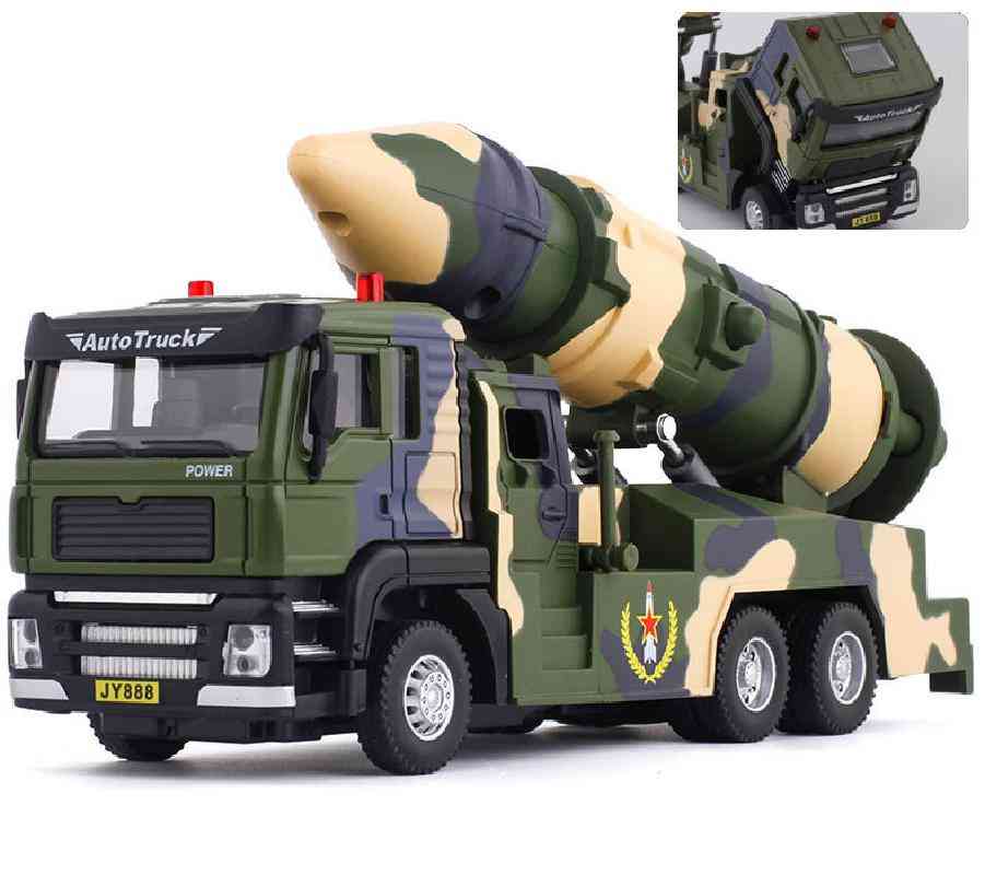Simulation Military Missile Vehicle