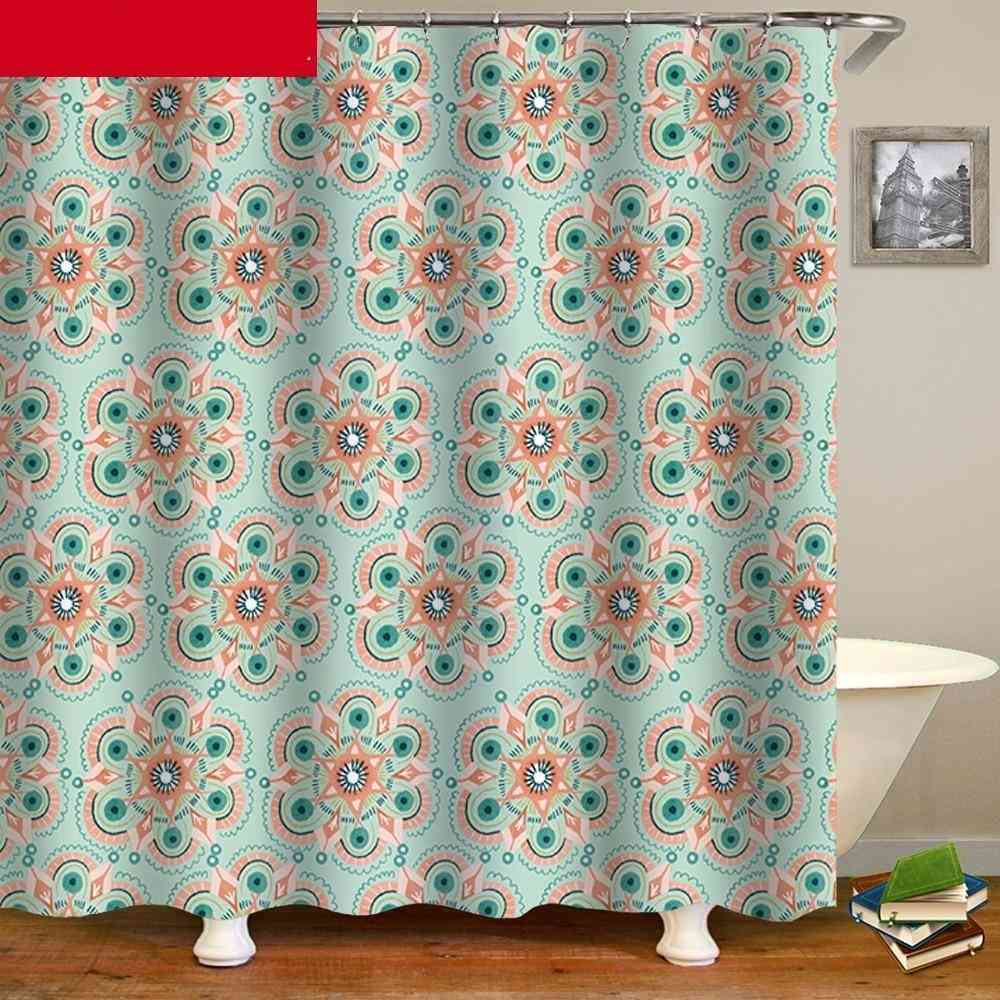 Bath Curtain, Waterproof Fabric Shower Curtains