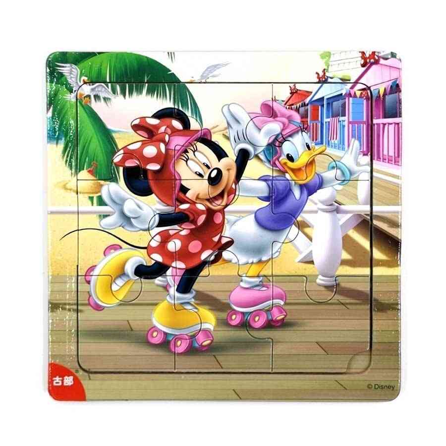 Disney frozen mickey minnie mouse tryckt pussel