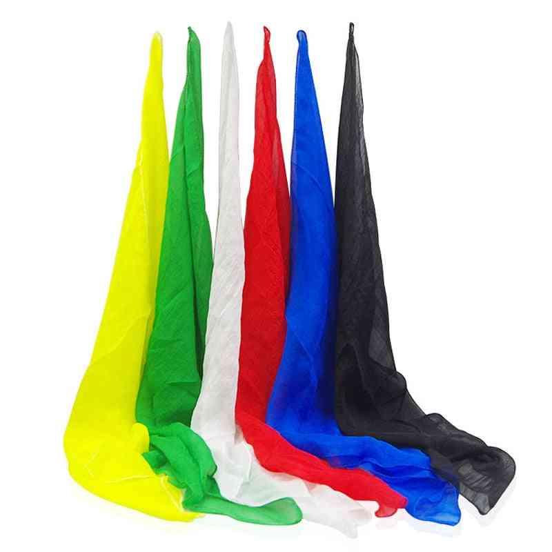 Magic Tricks Silk Changed Color Soft  Handkerchief