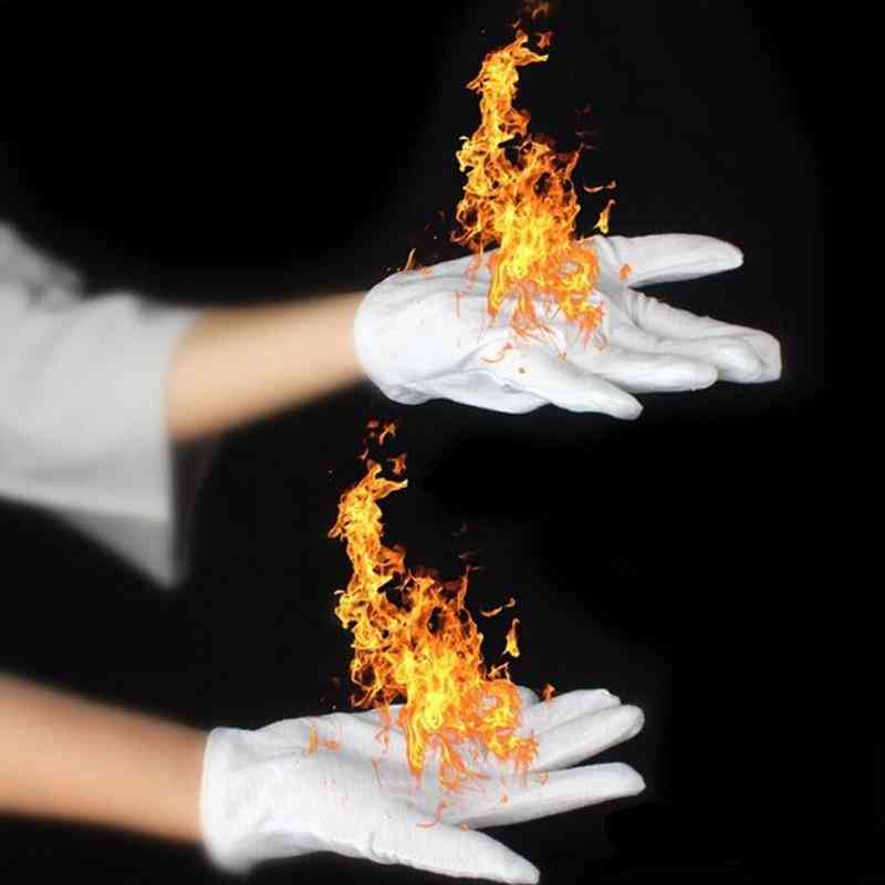 Brandhandsker til tryllekunstnere scenemagi