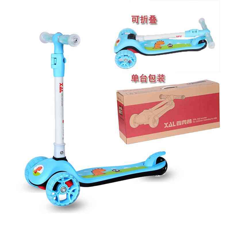 Barn sammenleggbar blits rullescooter