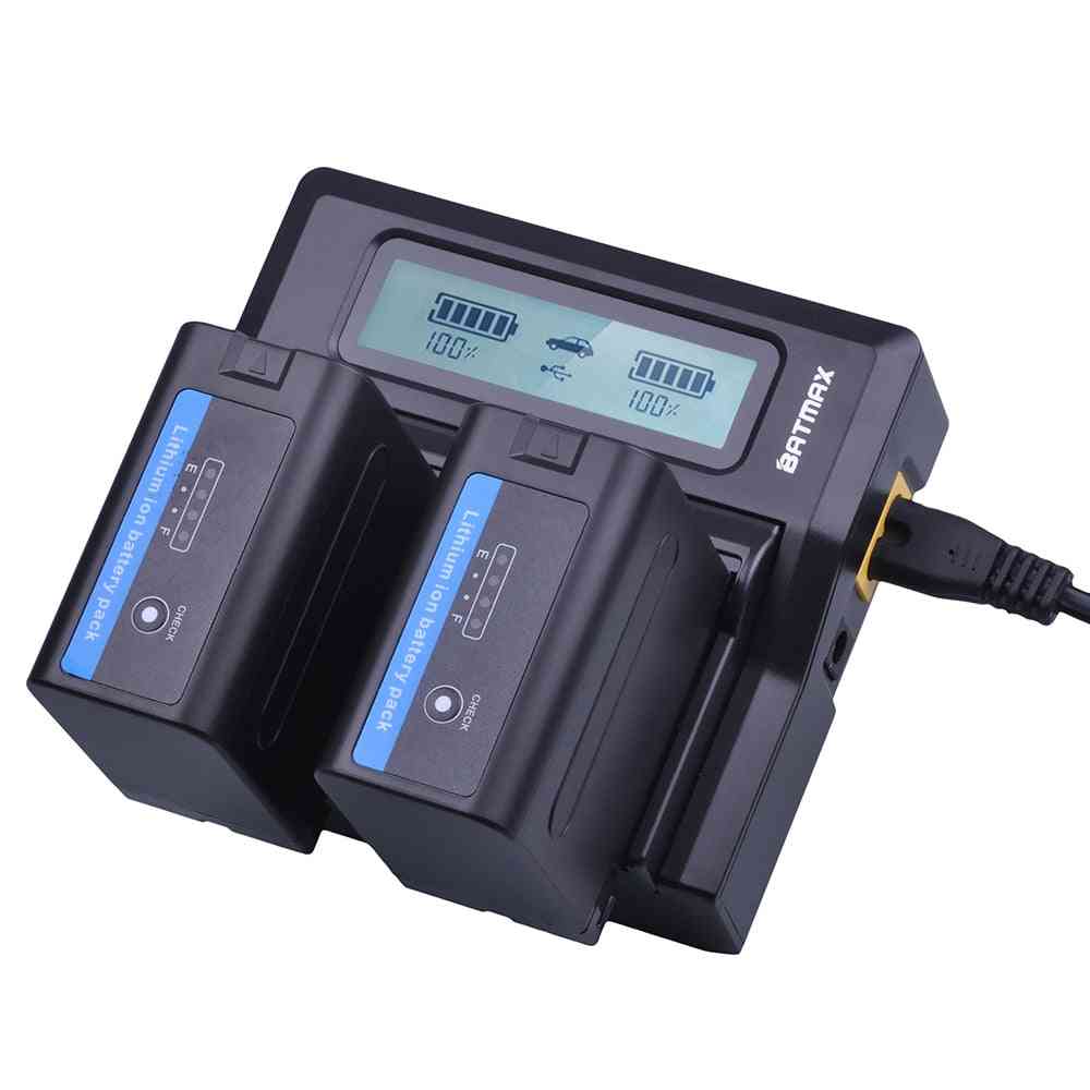 Power Indicator Battery Batterie & Ultra Fast Lcd Dual Charger