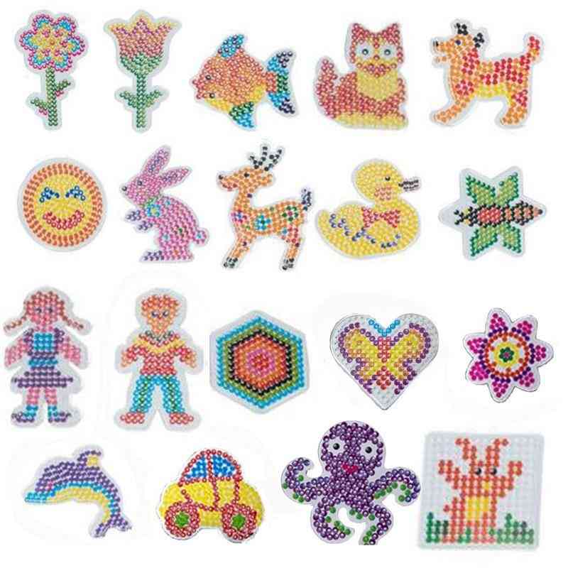 Pegboards Ironing Beads, Peg Boards Animal Pattern Toys