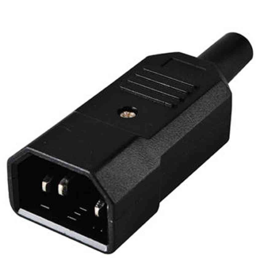 Male Female Plug Rewirable Pdu Ups Receptacle Power Cable Wired Connector