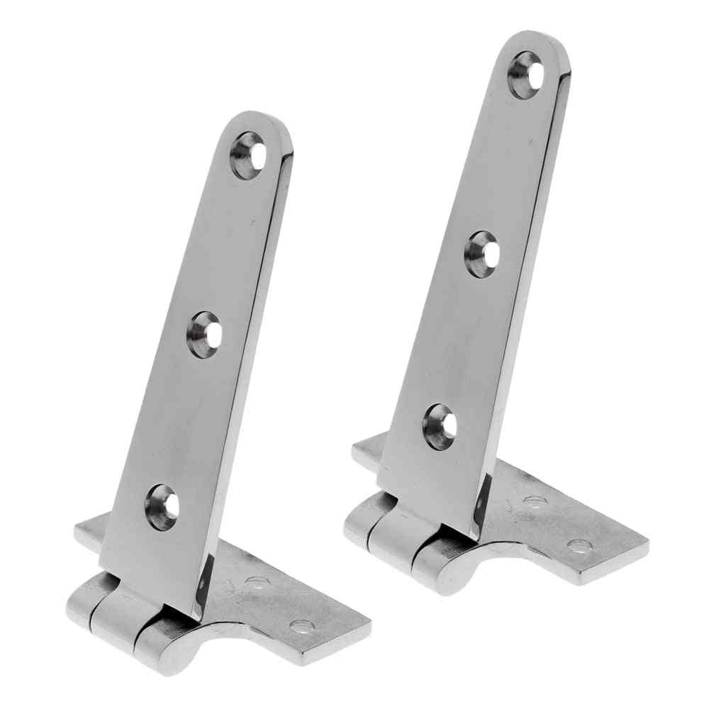 High Polished Stainless Steel Cabinet Cupboard Shed Strap T Hinges