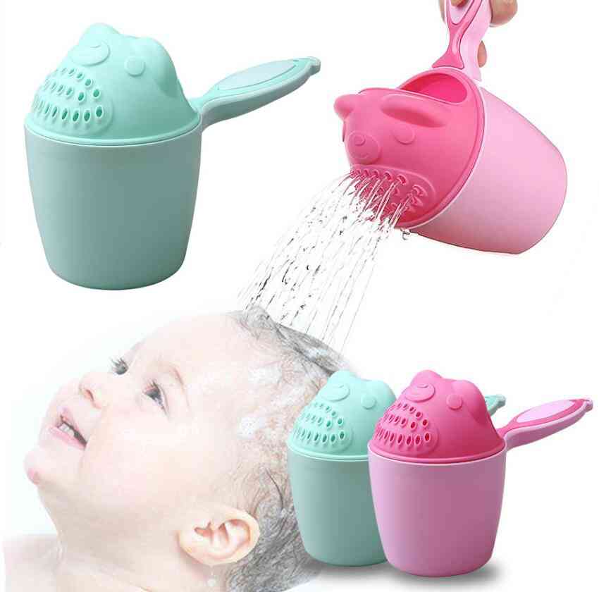 Children Cartoon Cute Shower-spoons Bath-cups