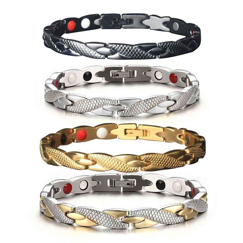 Twisted Dragon Pattern Healthy Care Magnetic Bracelet