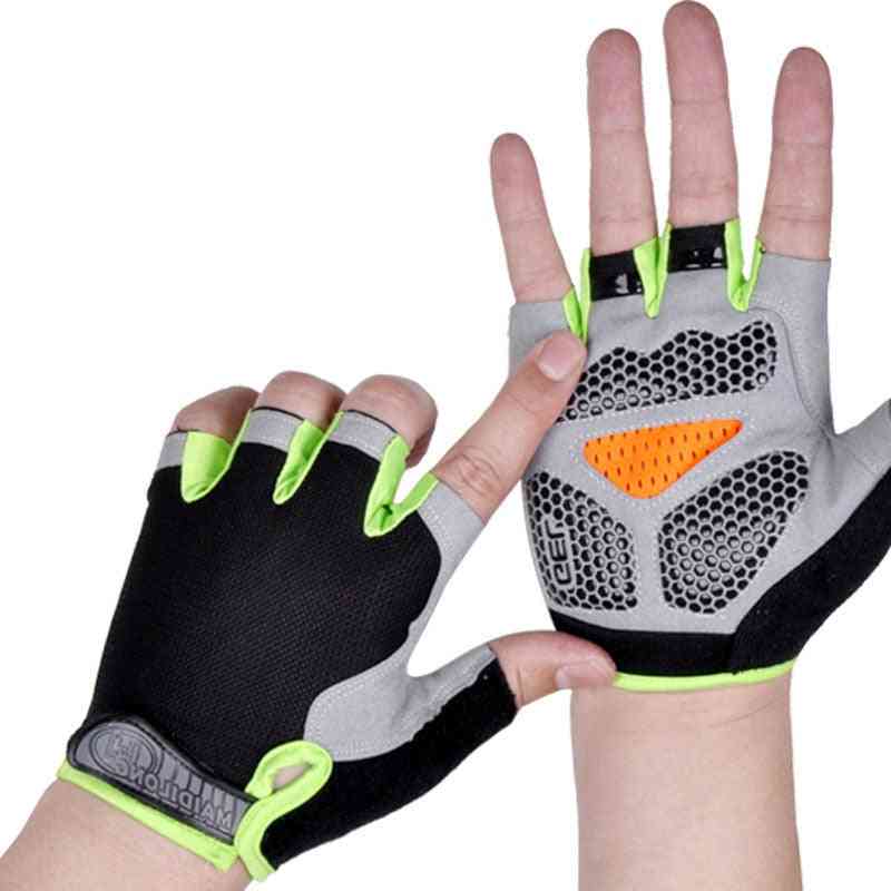 Non-slip Open Finger Fitness Weightlifting, Cycling, Yoga & Bodybuilding Gloves