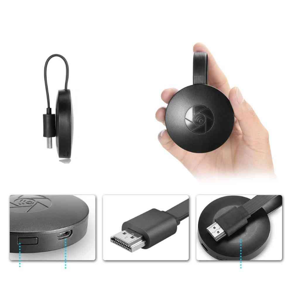 Wireless Wifi Mirroring Cable, Hdmi Compatible Adapter 1080p Display Dongle