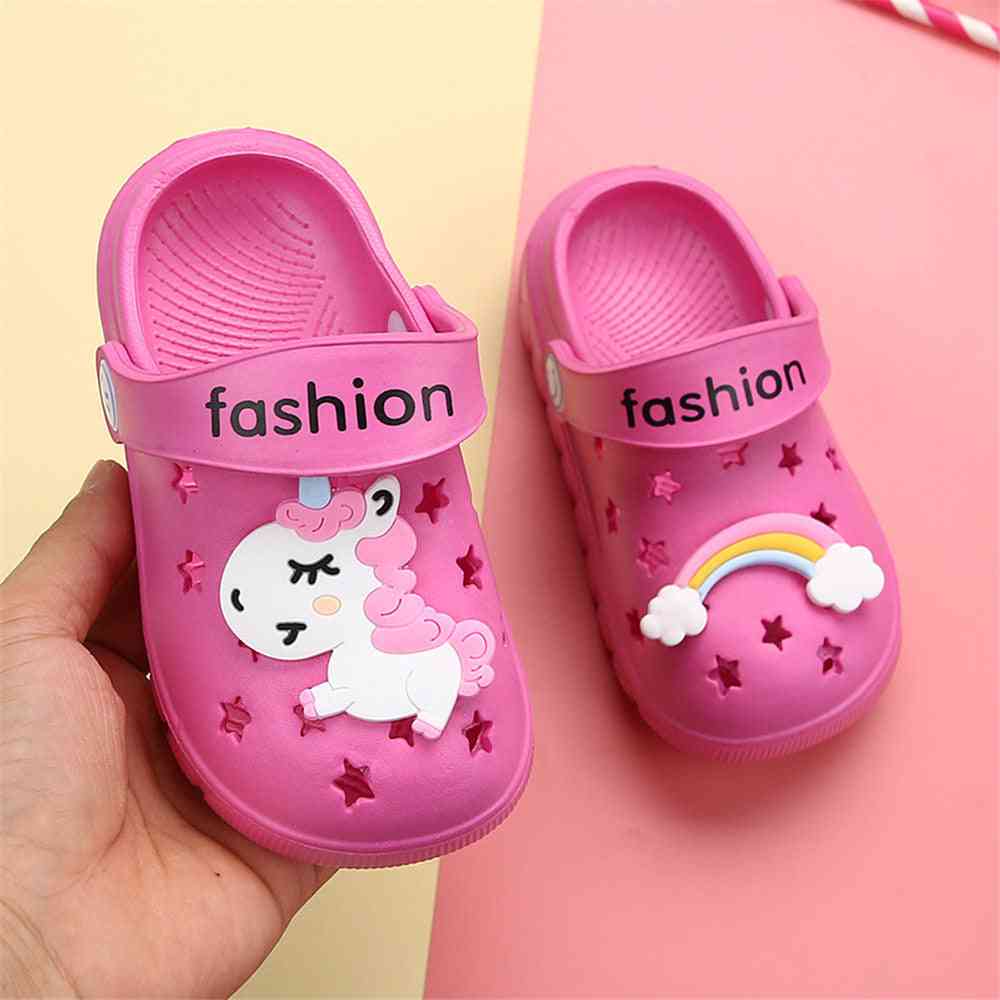 Unicorn Slippers For Boy Girl. Rainbow Shoes