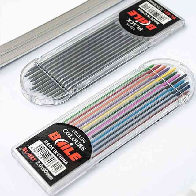 Colored Pencil Lead 2b Mechanical Pencil Refills Core