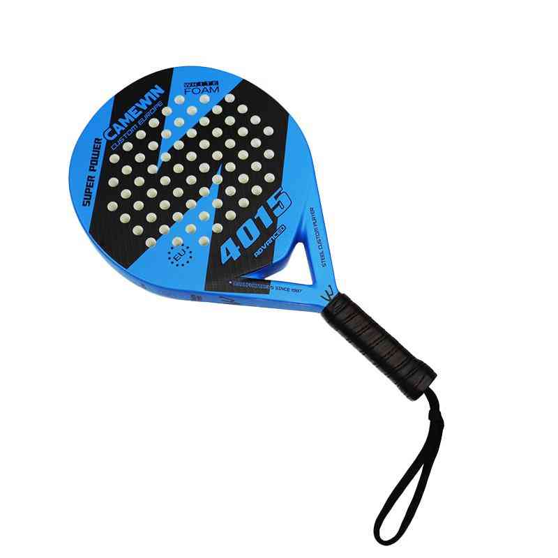 Tennis Racket Carbon Fiber Grit Face Eva Memory Foam Core Paddle