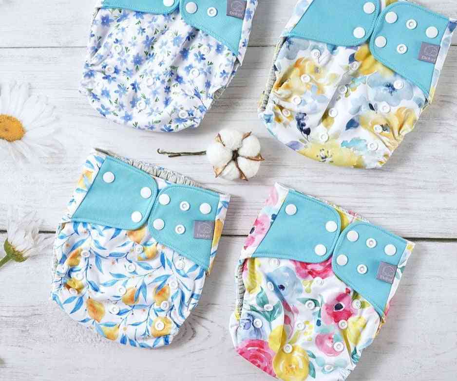 Washable, Adjustable Baby Cloth Nappy Pocket Diapers