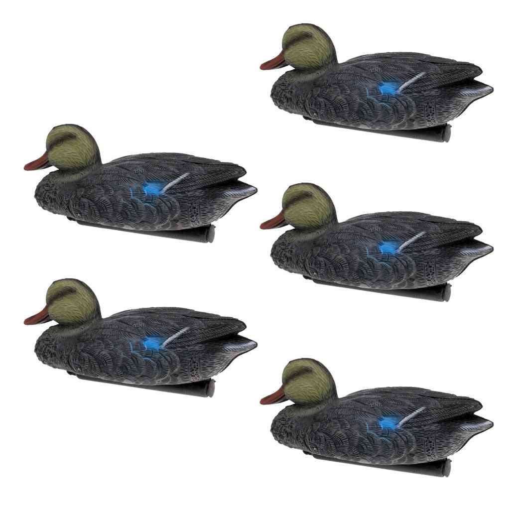5 Pieces 3d Lifelike Floating Duck