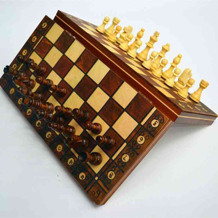Ancient Travel Chess Set