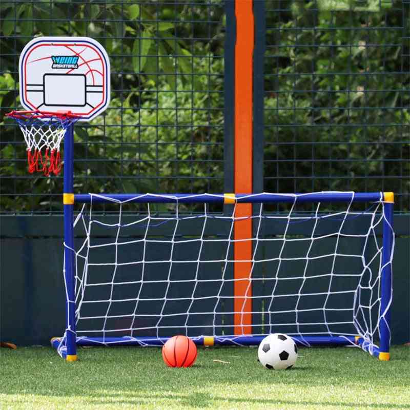 Children Basketball Hoop. Outdoor Sports Football Goal