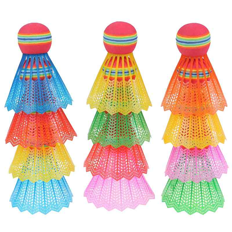 Rainbow- Ball Head Nylon, Feathers Sport Badminton