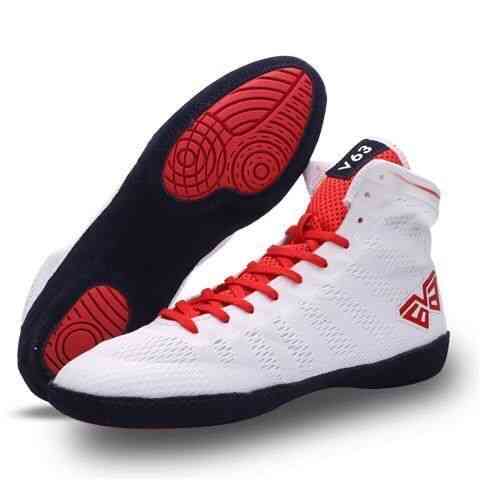 New Quality  Breathable Wrestling Boxing Shoes