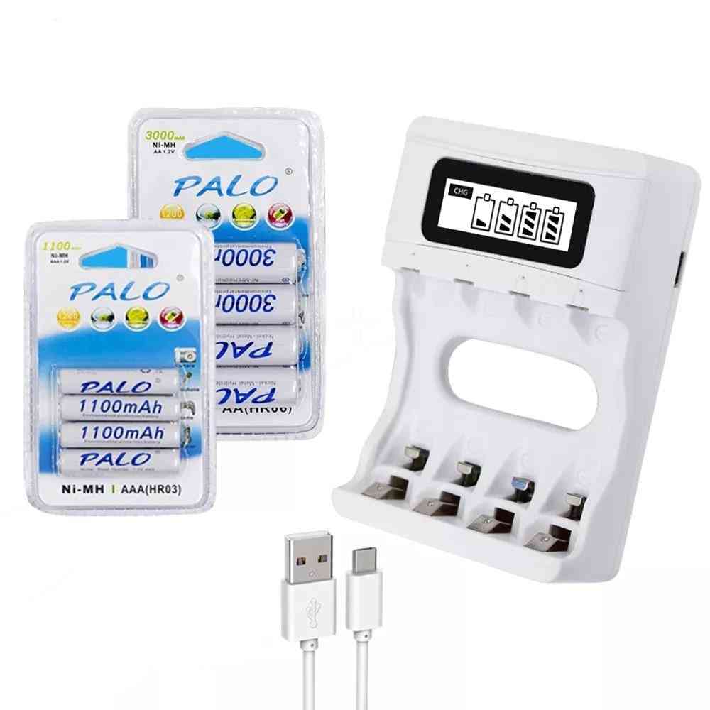 Rechargeable Battery  Charger Usb Fast Charging