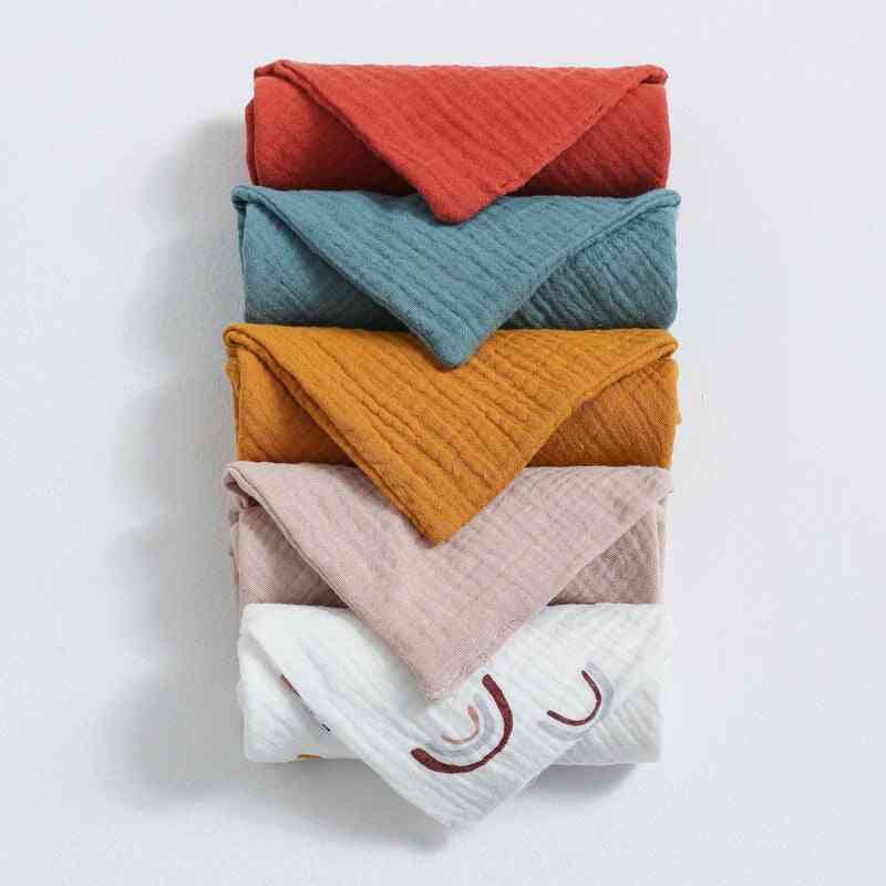 Muslin Baby Blanket, 100% Cotton Gauze Towel Scarf