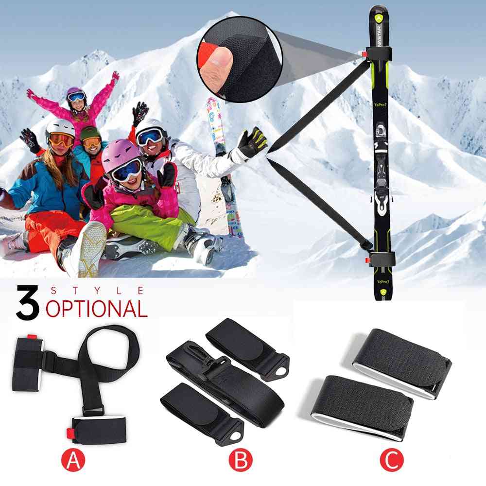 Nylon Skiing Bags Adjustable Skiing Pole