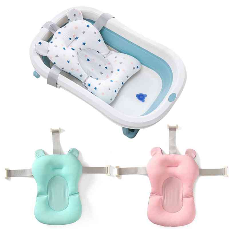Anti-slip Soft Foldable, Bathtub Seat, Cushion Pillow For Baby