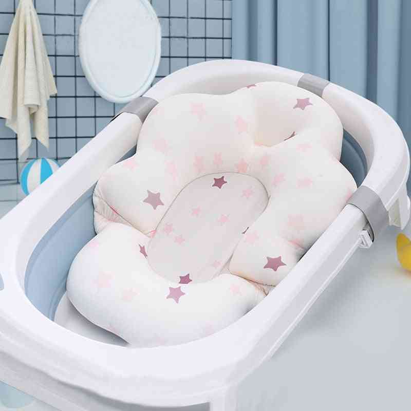 Non-slip Soft Cushion Mat, Pillow Bath Tub Pad For Baby