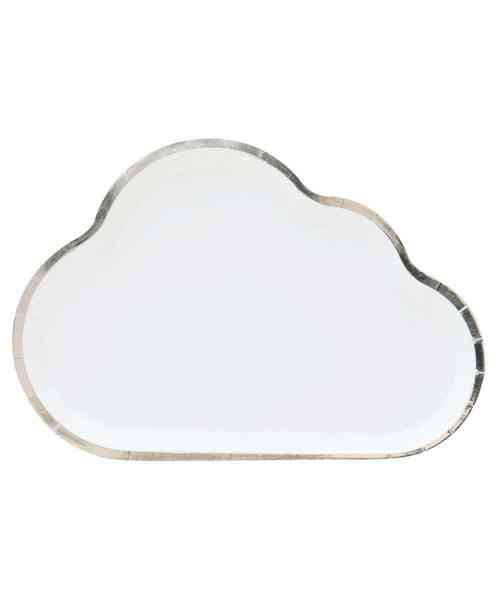 Oh Happy Day Cloud Plates