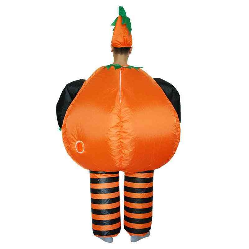 Inflatable Pumpkin Halloween Costume For Woman