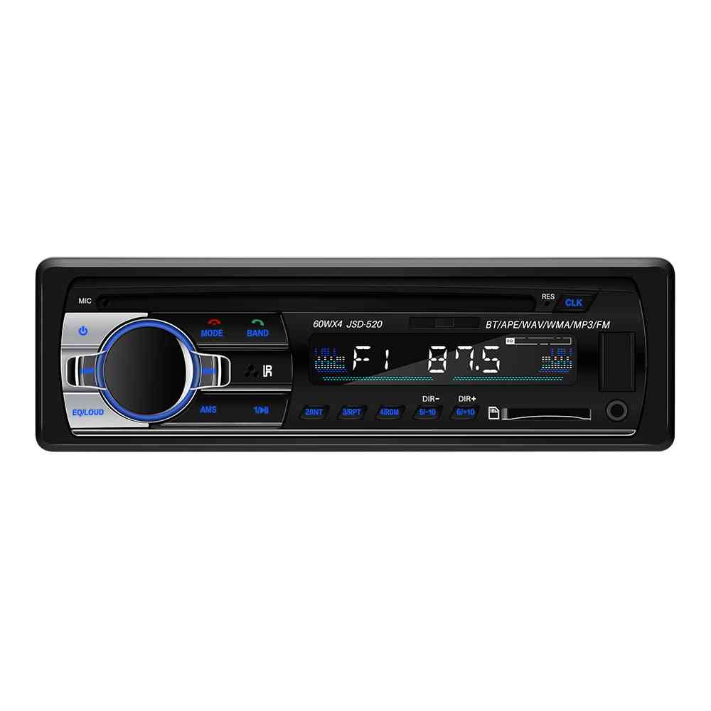 Bluetooth Car Stereo Audio In-dash Fm Mp3 Player