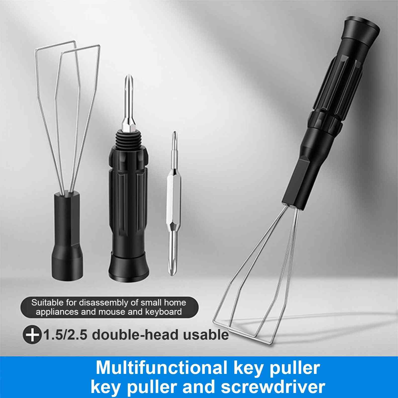 Multifunctional Key Puller & Screwdriver