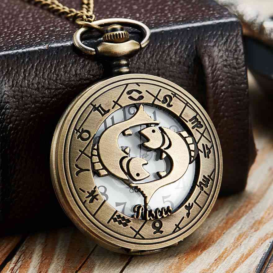 Constellation Pendant Necklace Watch For Adults - Men / Women