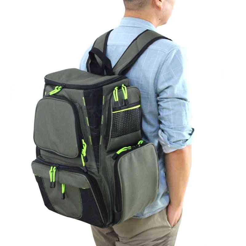 Fishing Tackle Bag Multifunctional Backpack, Fishing Bag