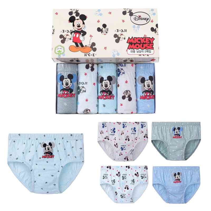 Cartoon- Disney, Mickey Mouse, Underpants Cotton Diapers For